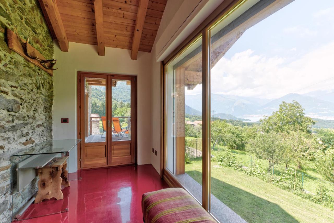 Chalet Con Piscina E Vista Panoramica Colico Kültér fotó